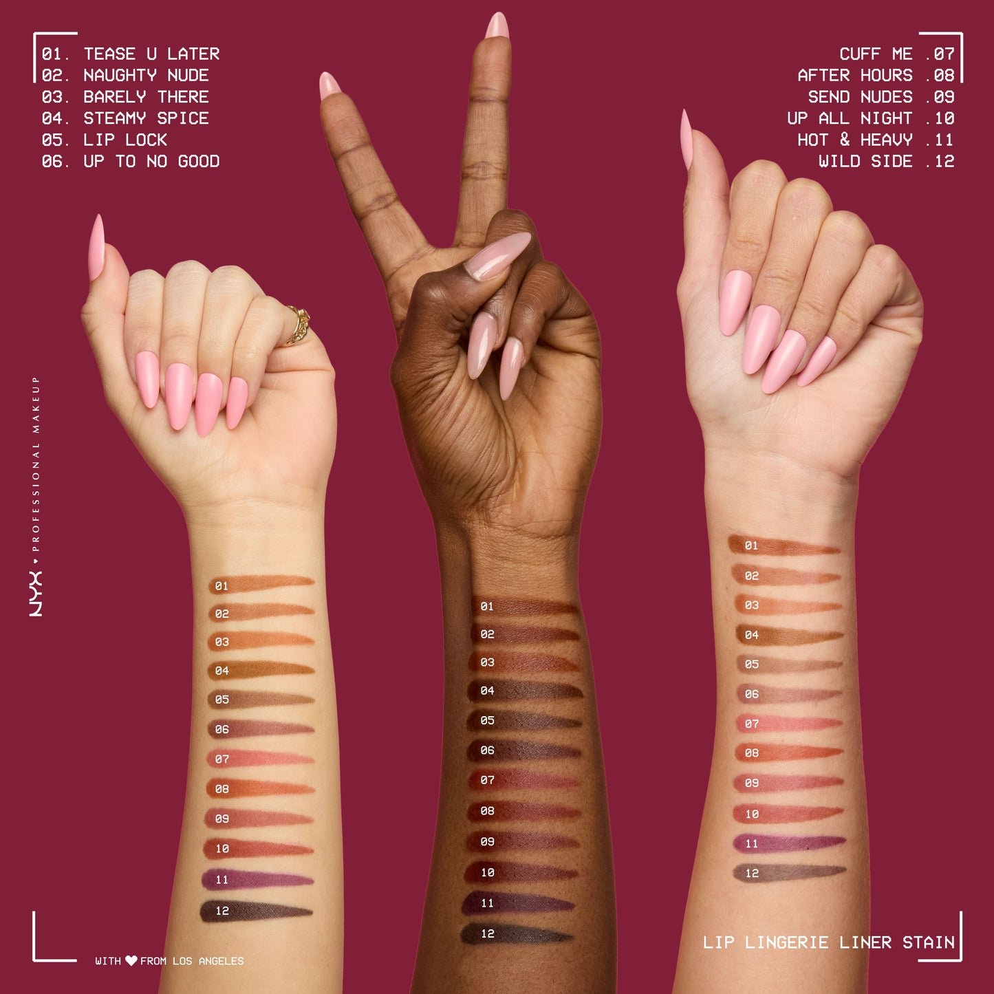 NYX Lip Lingerie Lip Liner Stain