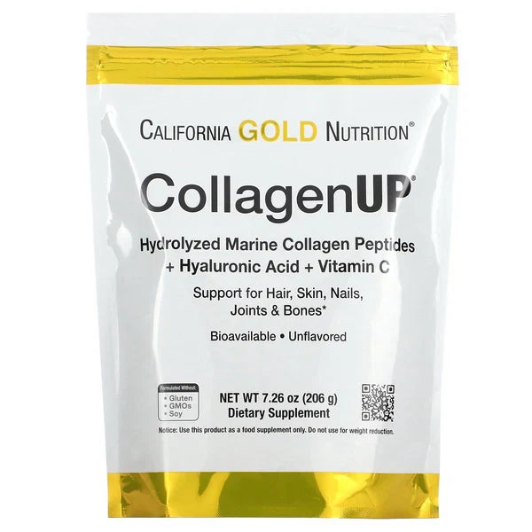 California Gold Nutrition, Hydrolyzed Marine Collagen Peptides 7.26 oz (206 g) Expiry 11 - 2028