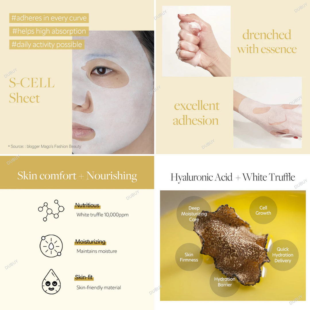 d'Alba White Truffle Nourishing Treatment Mask 1 Pc Expiry 01 - 2029