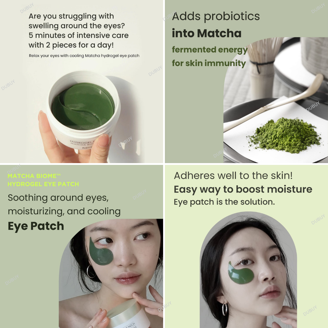 Heimish Matcha Biome Hydrogel Eye Patch 60ea