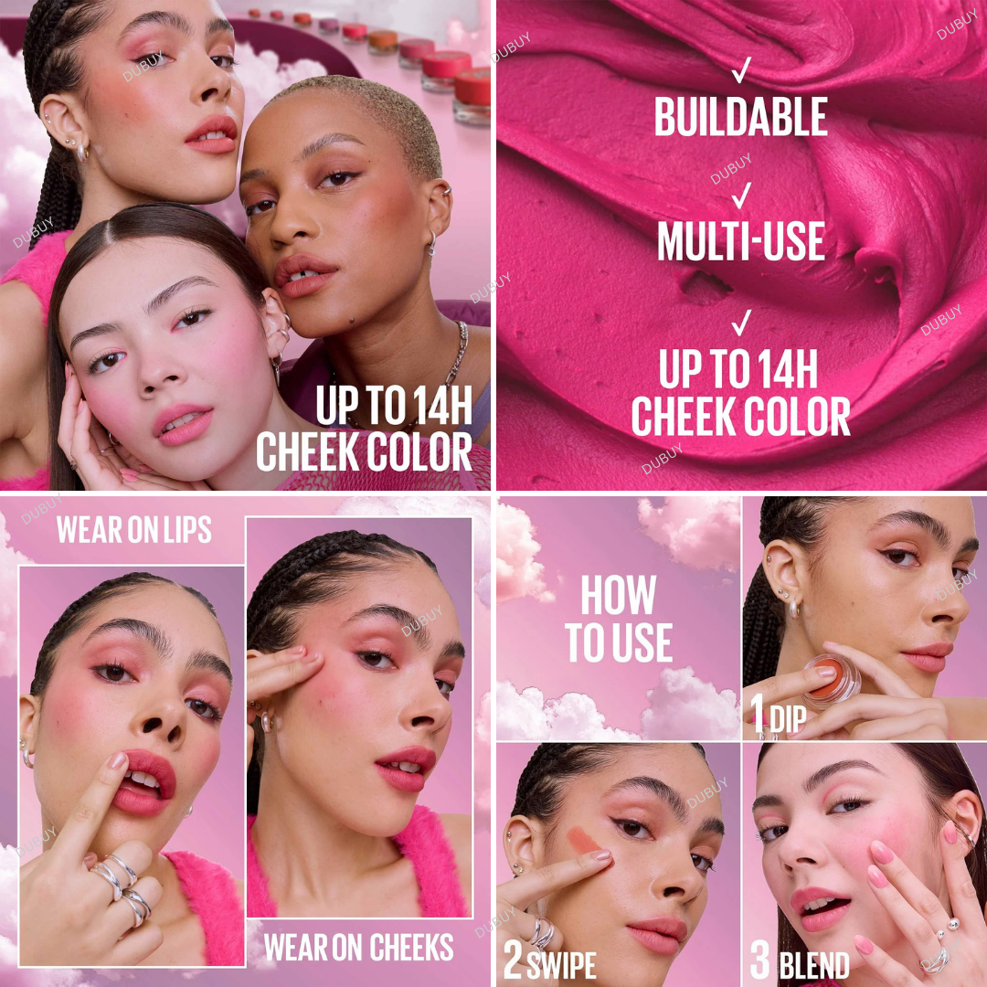 Maybelline Cloudtopia Cheek & Lip Mousse Blush