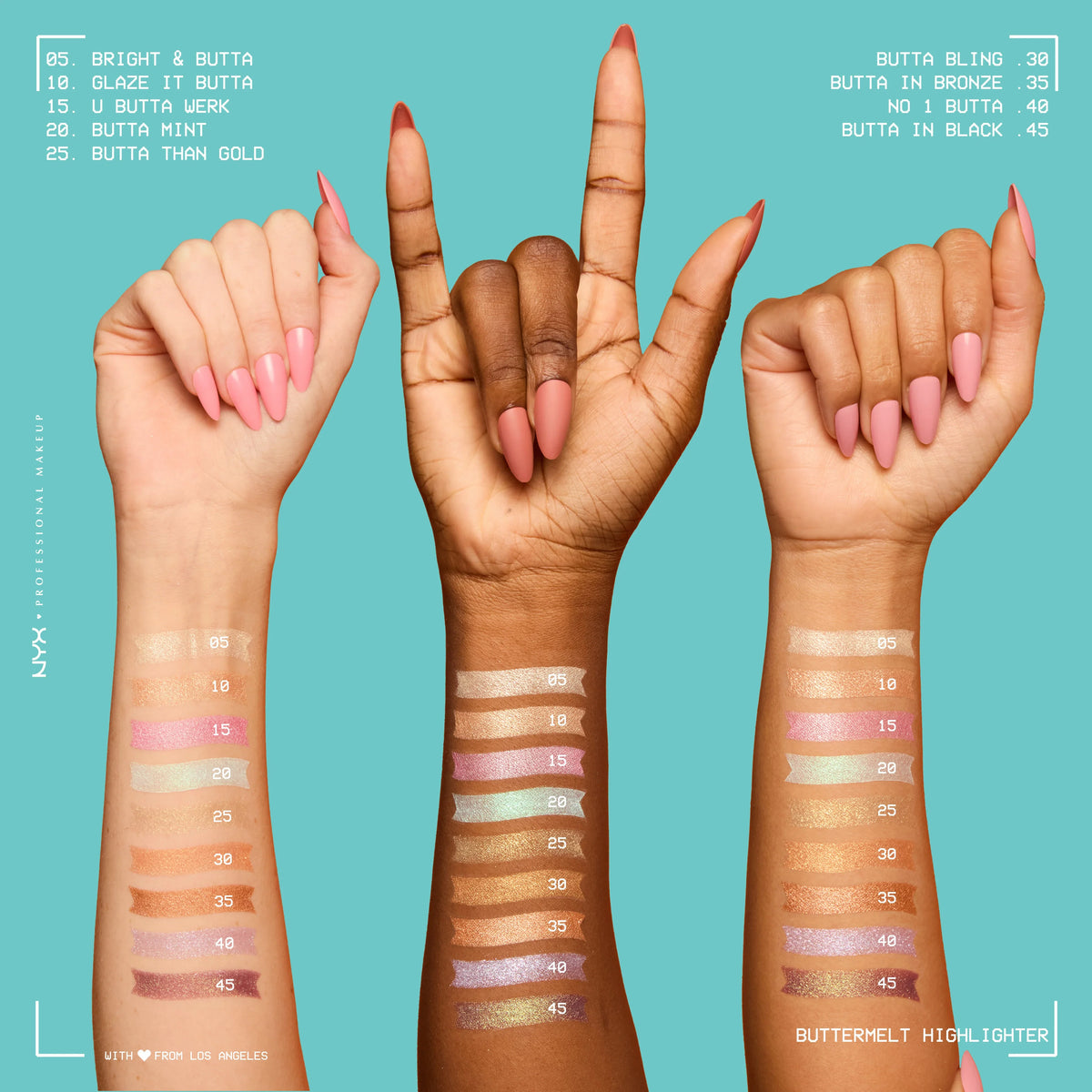 NYX Buttermelt Highlighter