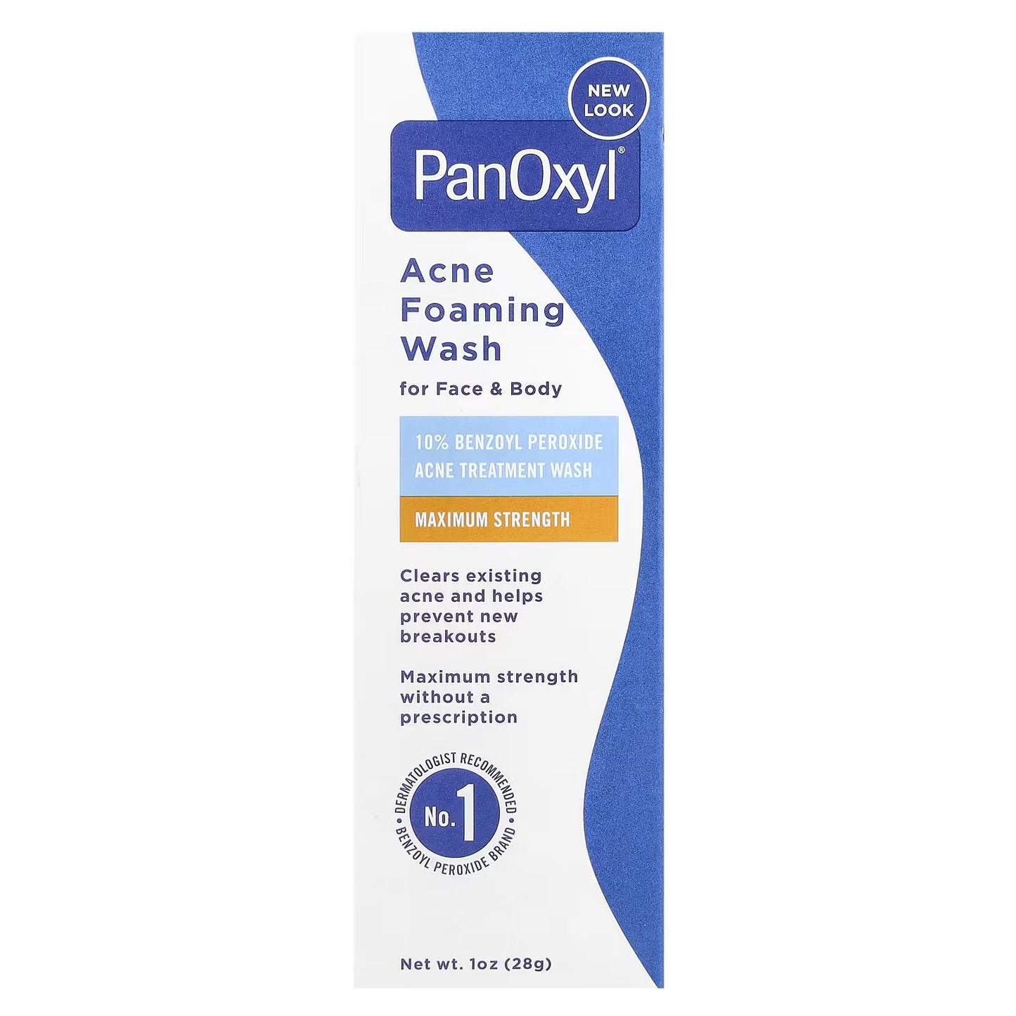 Panoxyl Acne Foaming Wash 28g Expiry 07 - 2027