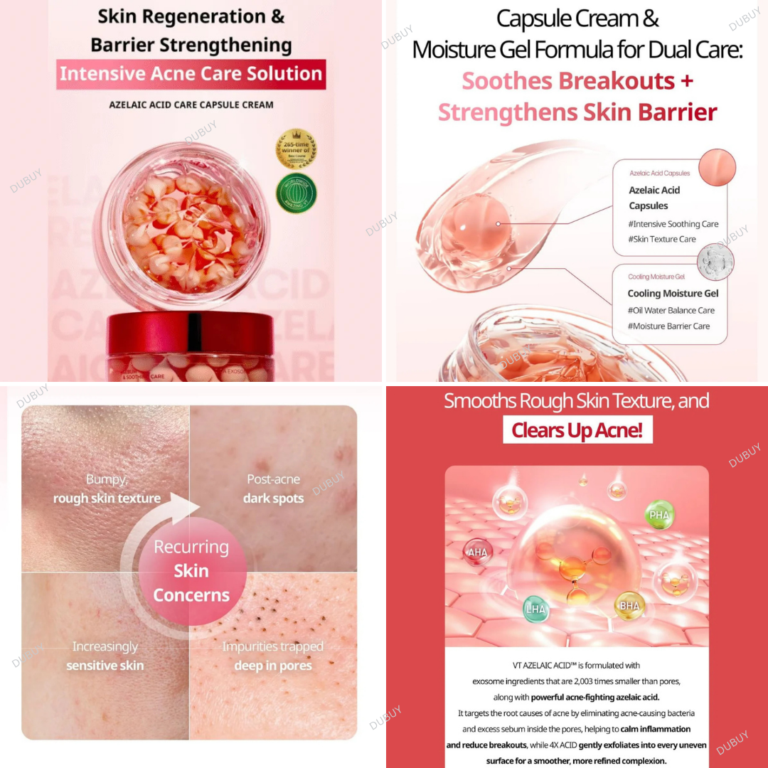 VT Azelaic Acid Care Capsule Cream 50ML Expiry 01 - 2029