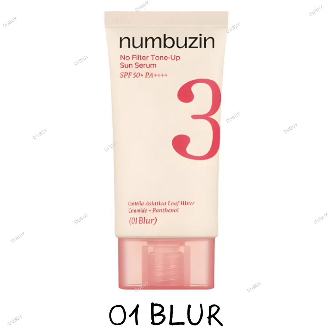Numbuzin No.3 No Filter Tone-Up Sun Serum 50ml