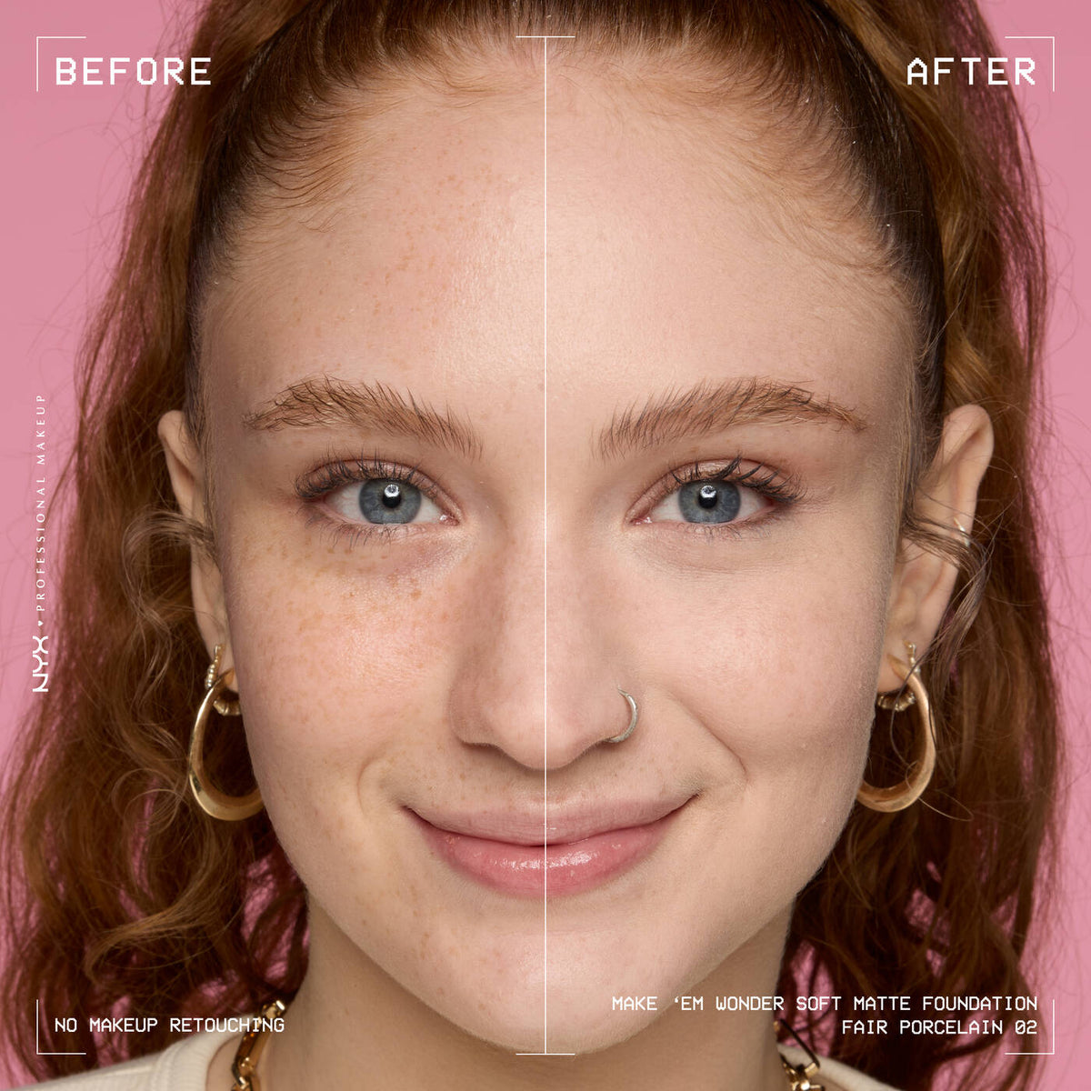 Nyx Make ‘Em Wonder™ Soft Matte Buildable Foundation