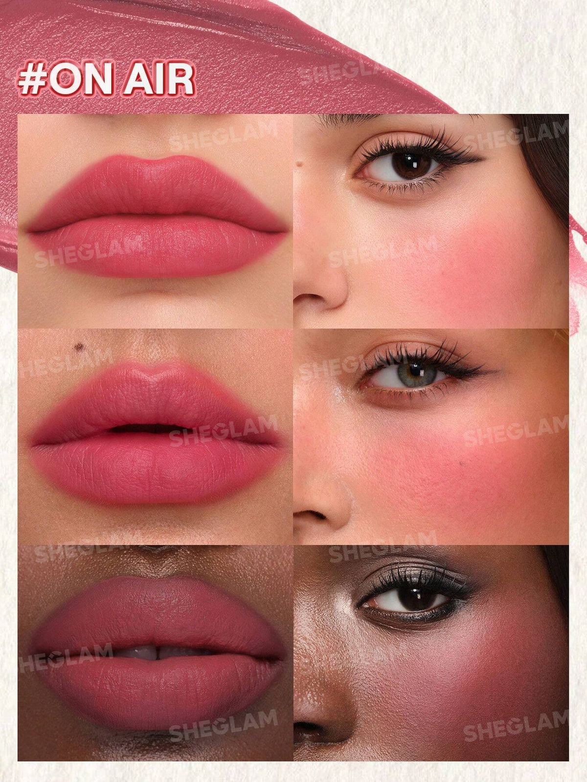 SHEGLAM Air Plush Lip & Cheek Cream