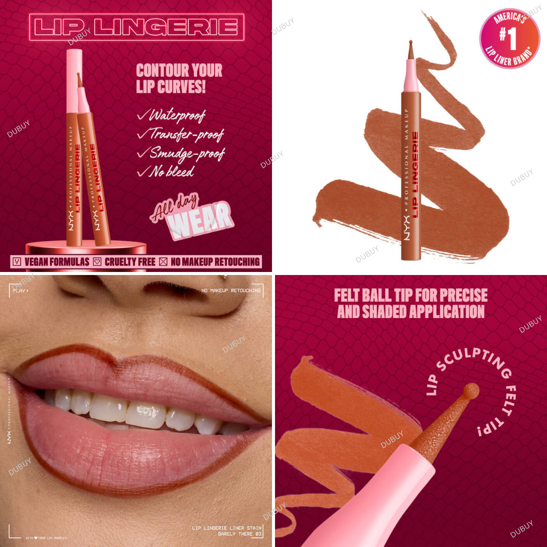 NYX Lip Lingerie Lip Liner Stain