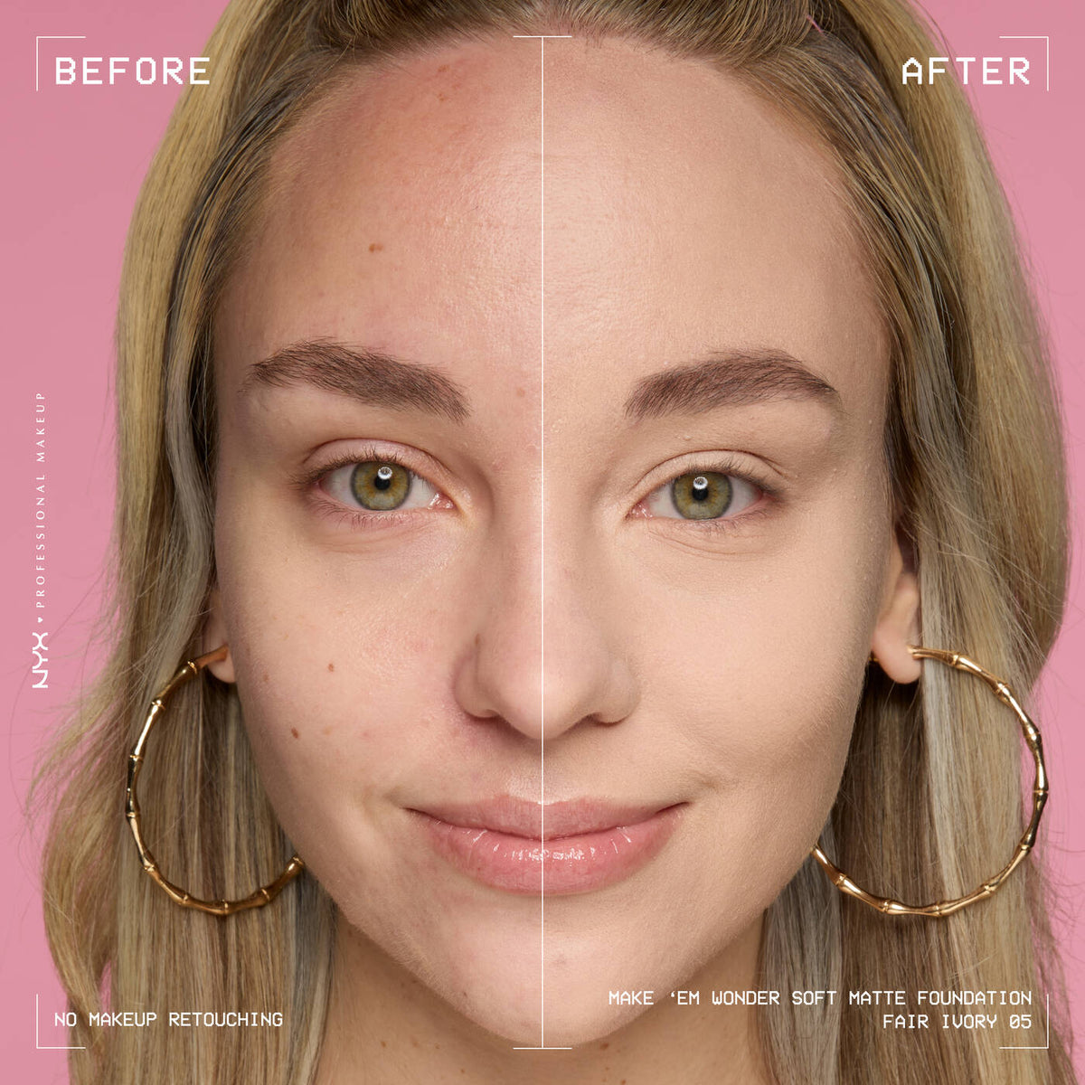 Nyx Make ‘Em Wonder™ Soft Matte Buildable Foundation