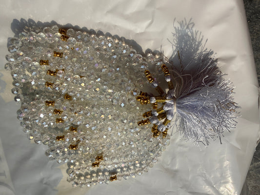 White Crystal Tasbeeh 1 piece