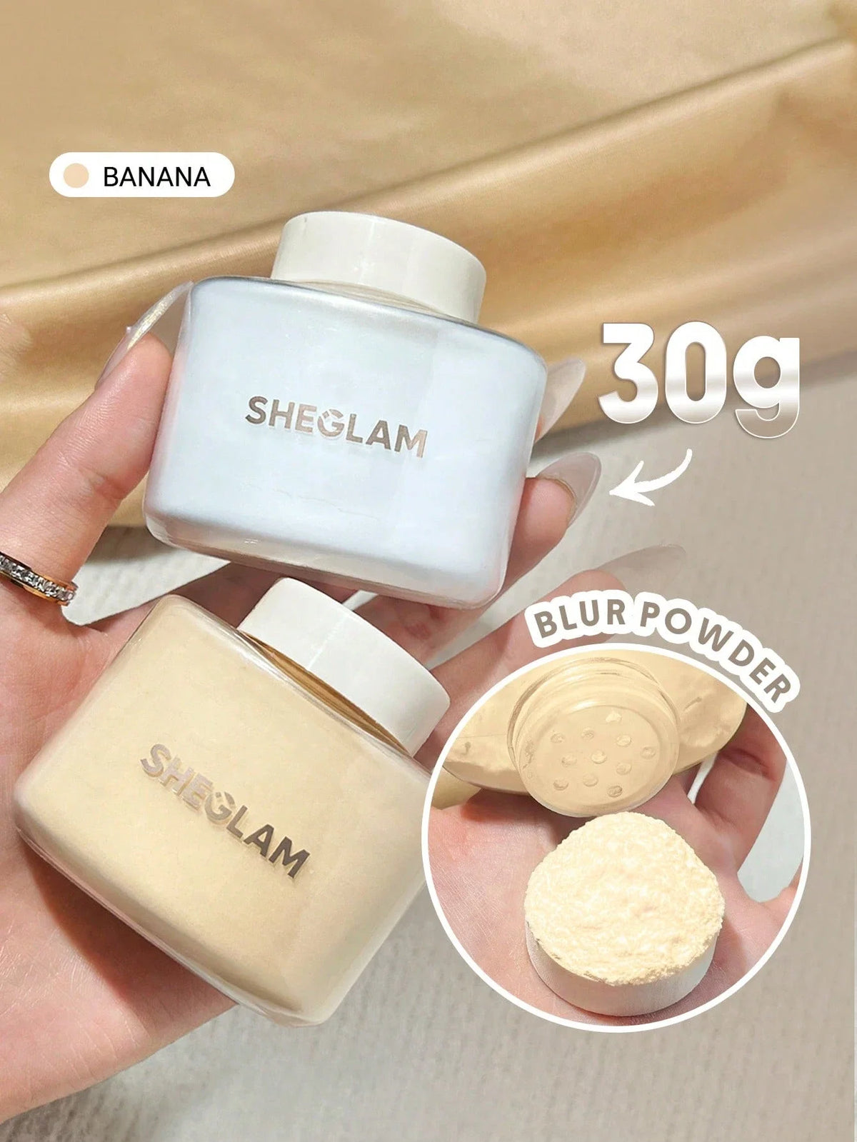SHEGLAM Blur In A Bottle Loose Setting Powder
