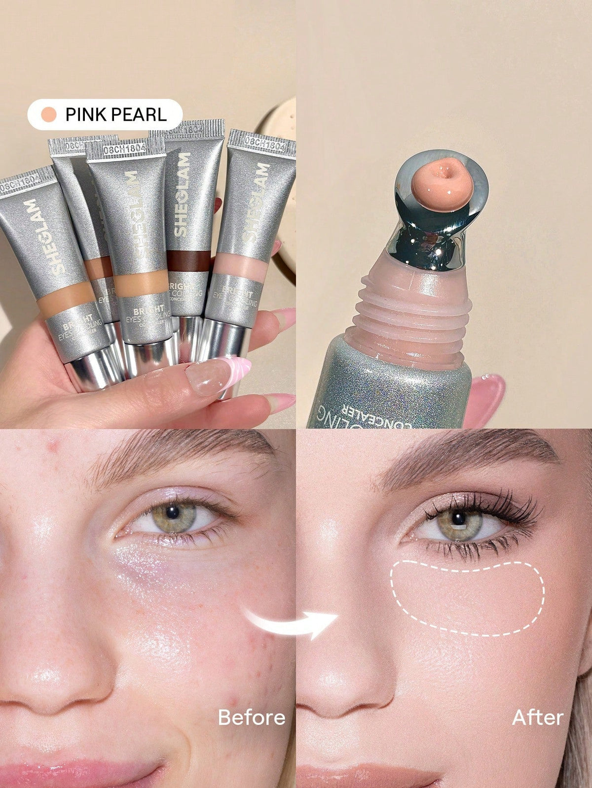 SHEGLAM Bright Eyes Cooling Concealer