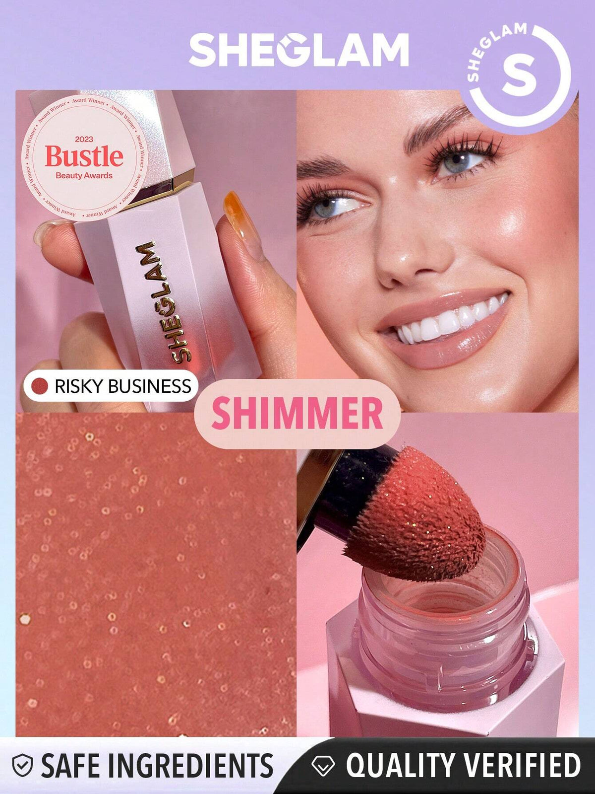 Sheglam Shimmer Blush
