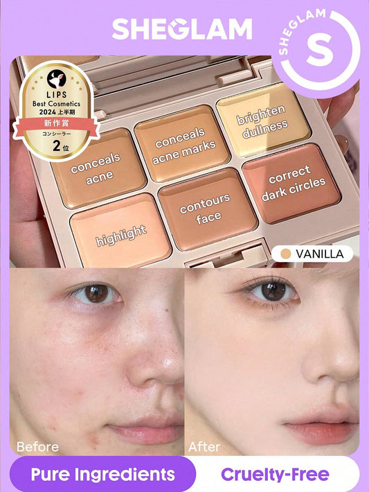 SHEGLAM Multi-Fix Concealer And Color Corrector