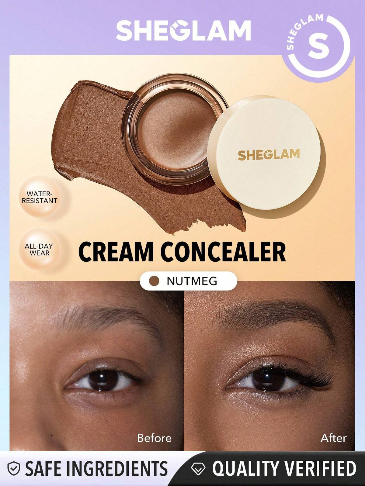 SHEGLAM Rapid Retouch Cream Concealer
