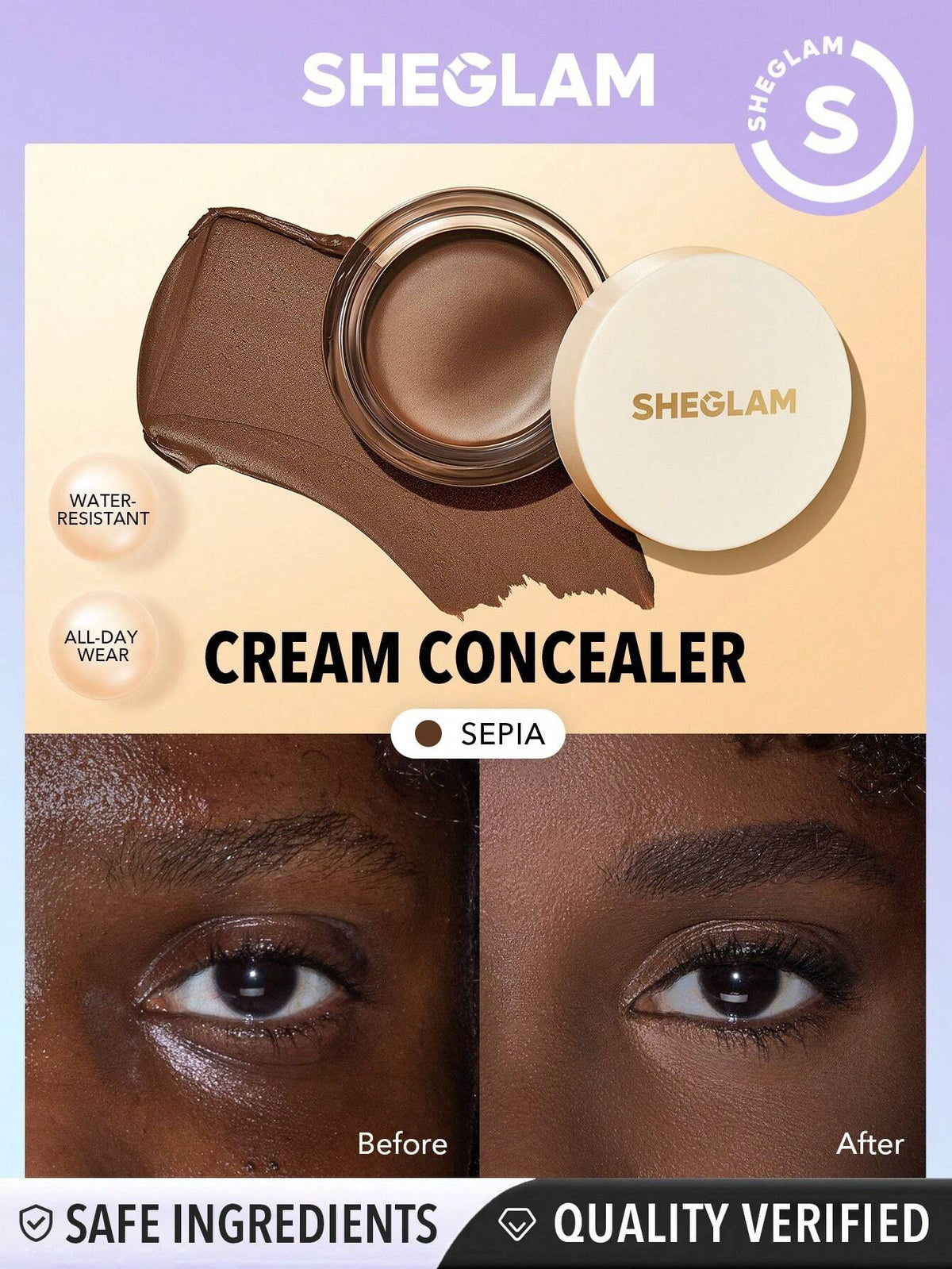 SHEGLAM Rapid Retouch Cream Concealer