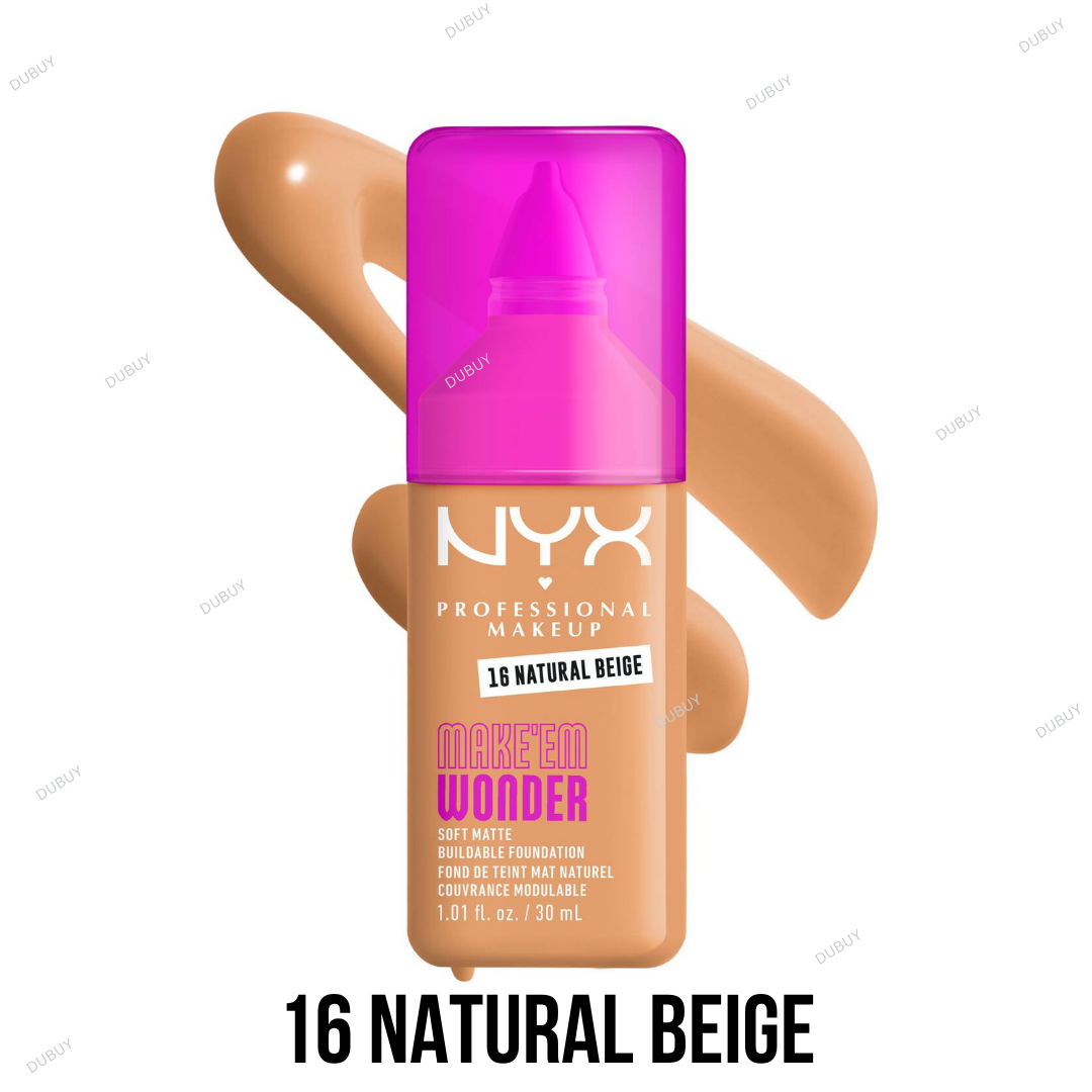 Nyx Make ‘Em Wonder™ Soft Matte Buildable Foundation