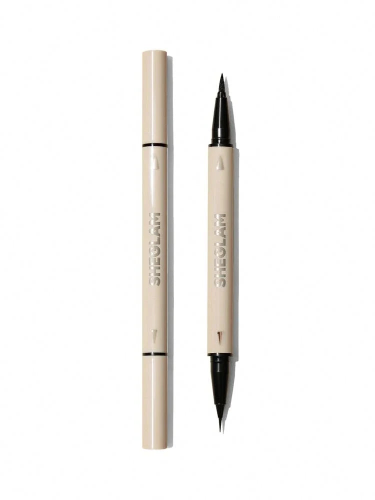 SHEGLAM - Multi Tasker Line & Detail Eyeliner Pen-Black 2 In 1 Waterproof