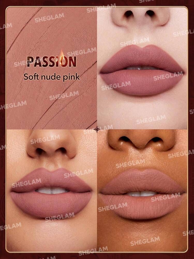 Sheglam - Ember Rose Dynamatte Boom Long lasting Matte lipstick