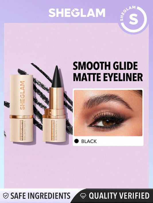 SHEGLAM - Smooth Glide Matte Eye Liner Smudge Proof Kajal