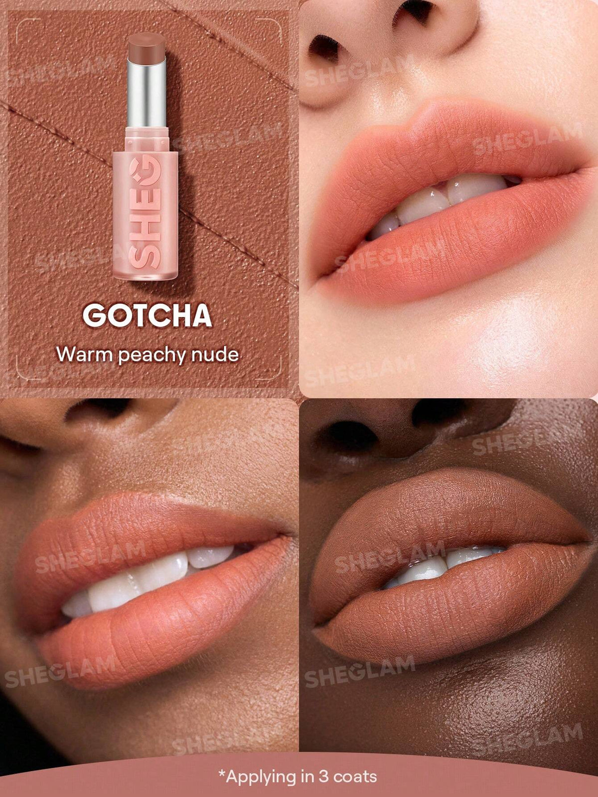SHEGLAM Lip Veil Cushion Lightweight Lipstick