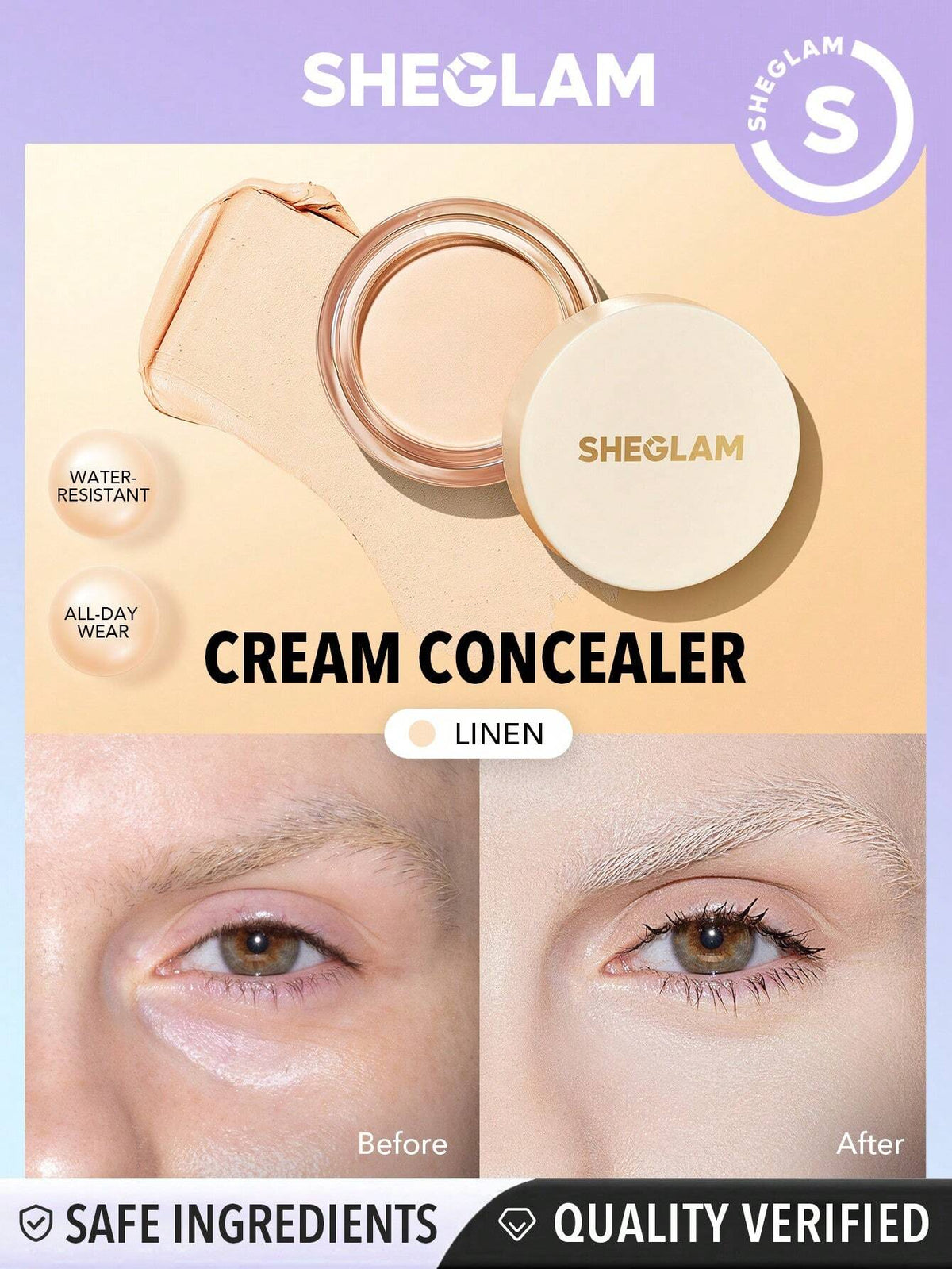 SHEGLAM Rapid Retouch Cream Concealer