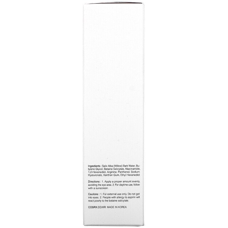 Cosrx, BHA Blackhead Power Liquid, 3.38 fl oz (100 ml) Expiry 11 - 2028