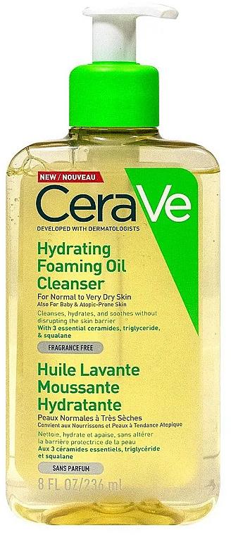 Cerave , CERAVE HYDRATING FOAMING OIL CLEANSER 236ML