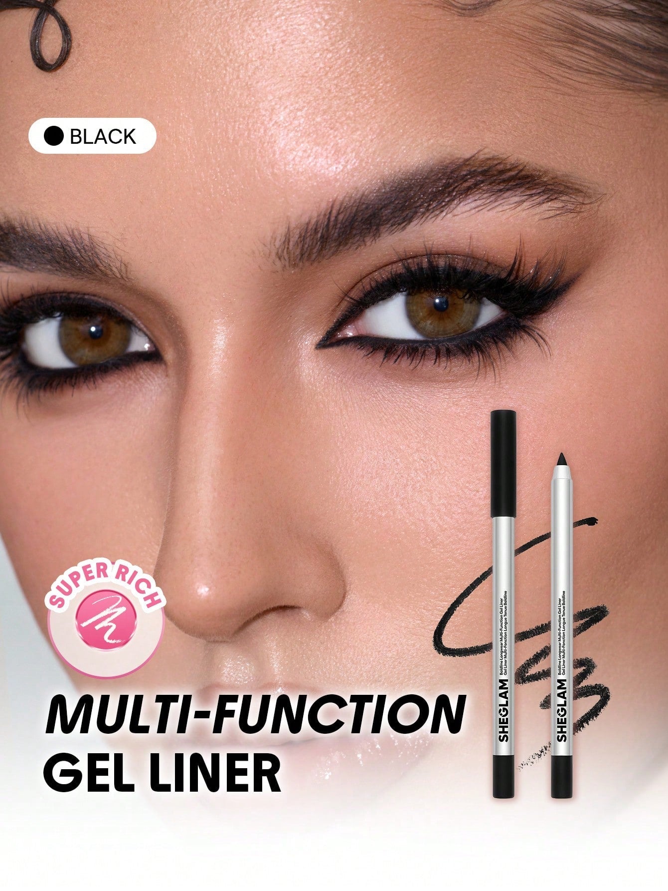 SHEGLAM Boldline Longwear Multi-Function Gel Liner