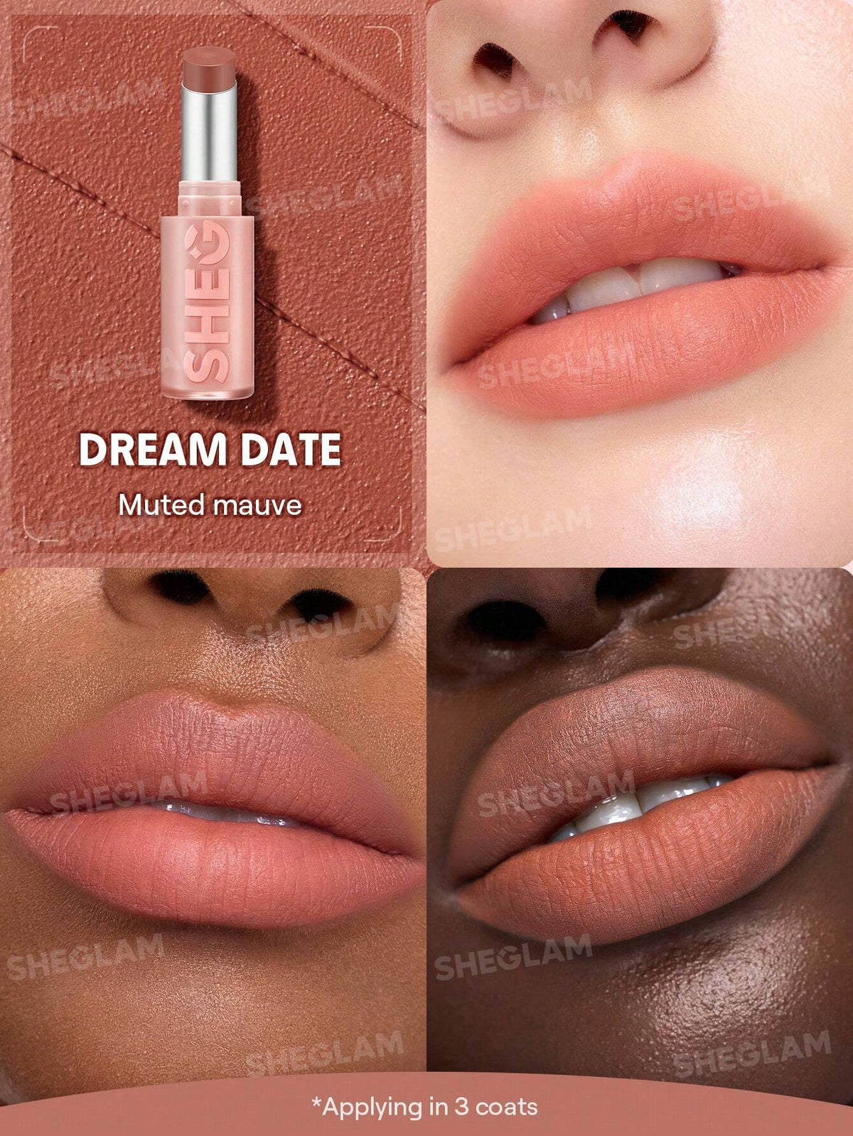 SHEGLAM Lip Veil Cushion Lightweight Lipstick