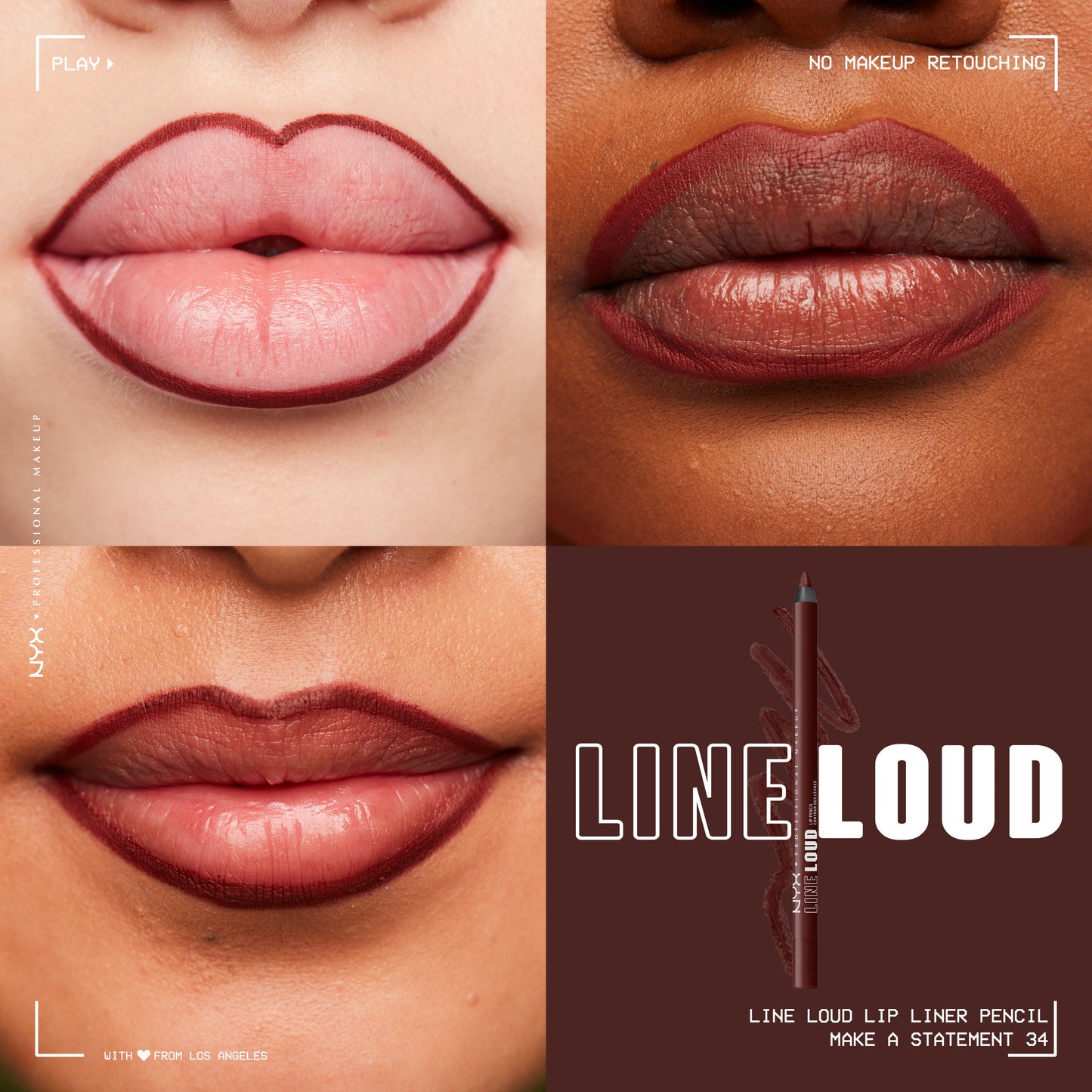 NYX Line Loud Vegan Longwear Lip Liner