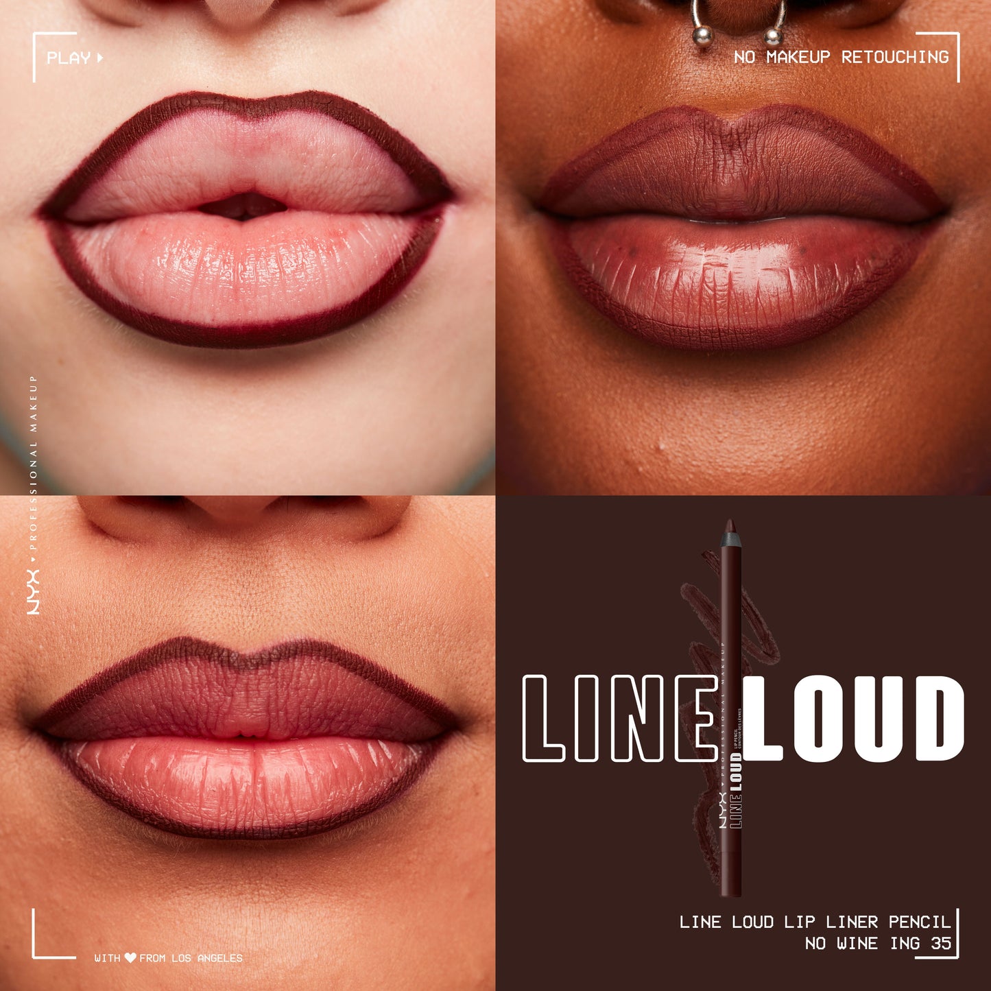 NYX Line Loud Vegan Longwear Lip Liner