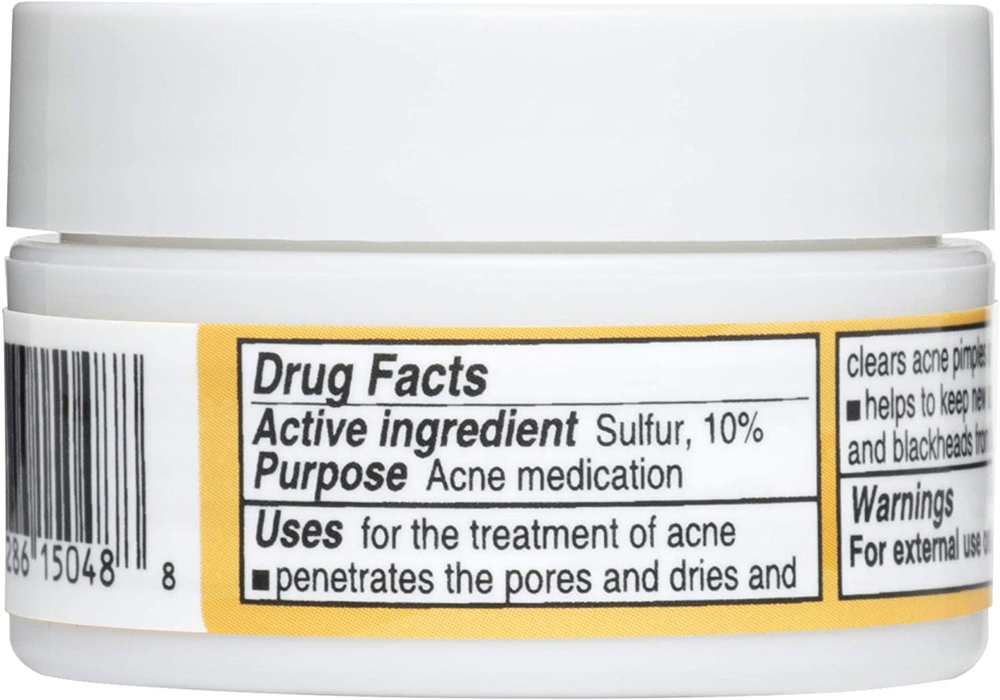 Sulfur Ointment 6g - Acne Treatment Expiry 06 - 2028