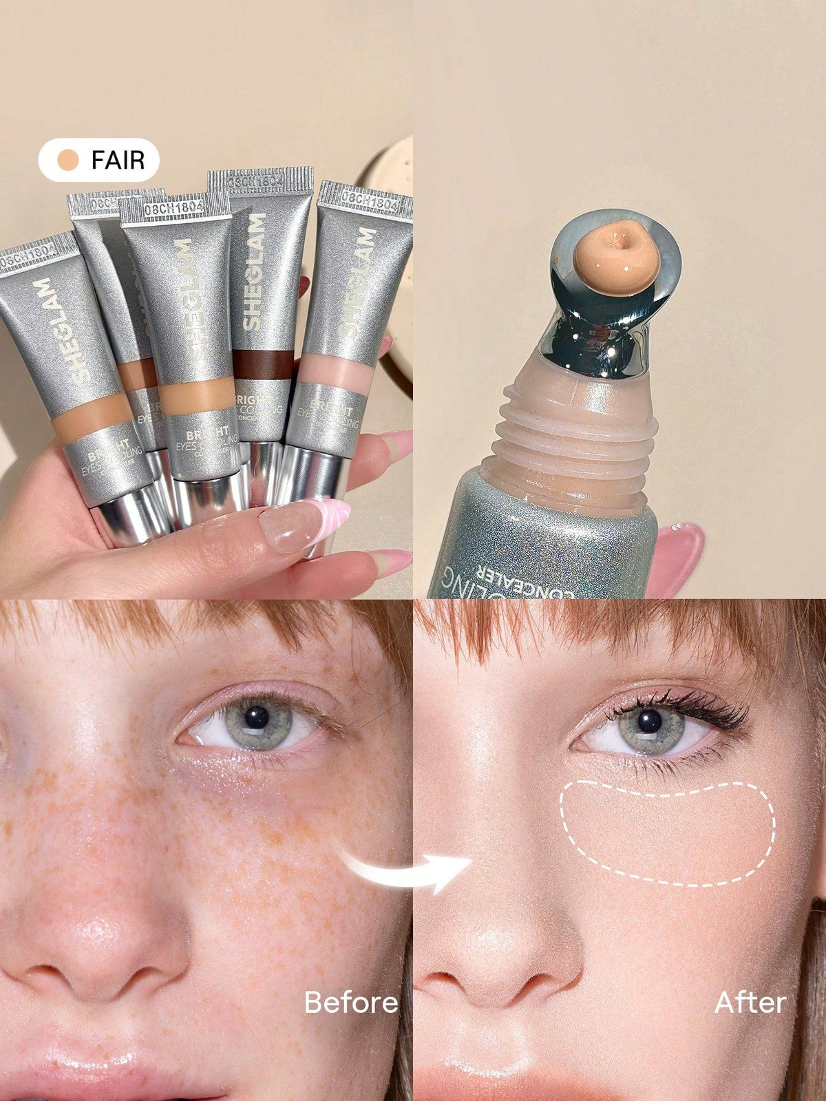 SHEGLAM Bright Eyes Cooling Concealer
