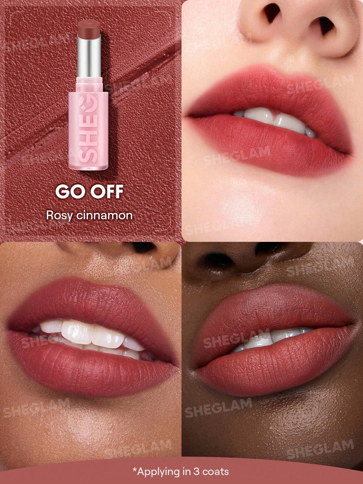 SHEGLAM Lip Veil Cushion Lightweight Lipstick