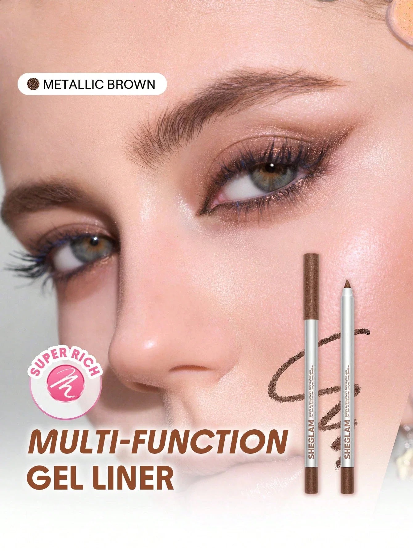 SHEGLAM Boldline Longwear Multi-Function Gel Liner