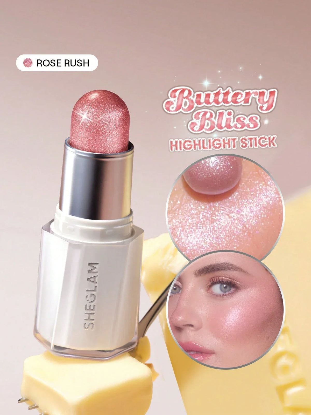 SHEGLAM Buttery Bling Highlight Stick