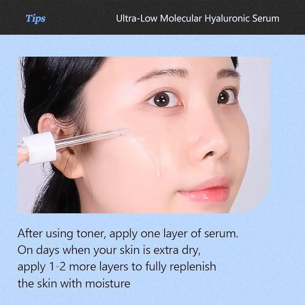 Isntree Ultra-Low Molecular Hyaluronic Acid Serum 50ml Expiry 01 - 2028