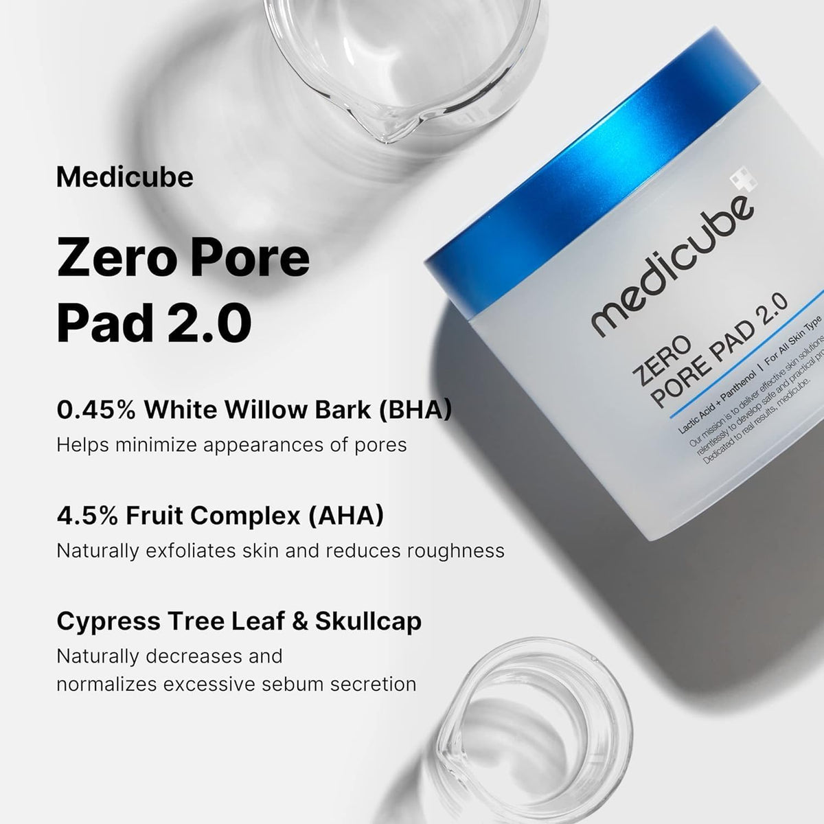 Medicube Zero Pore Pad - 70 pads Expiry 09 - 2028