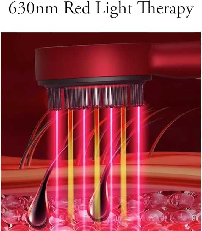 Scalp Massage Brush with Oil Applicator/  فرشاة تدليك فروة الرأس مع موزع الزيت