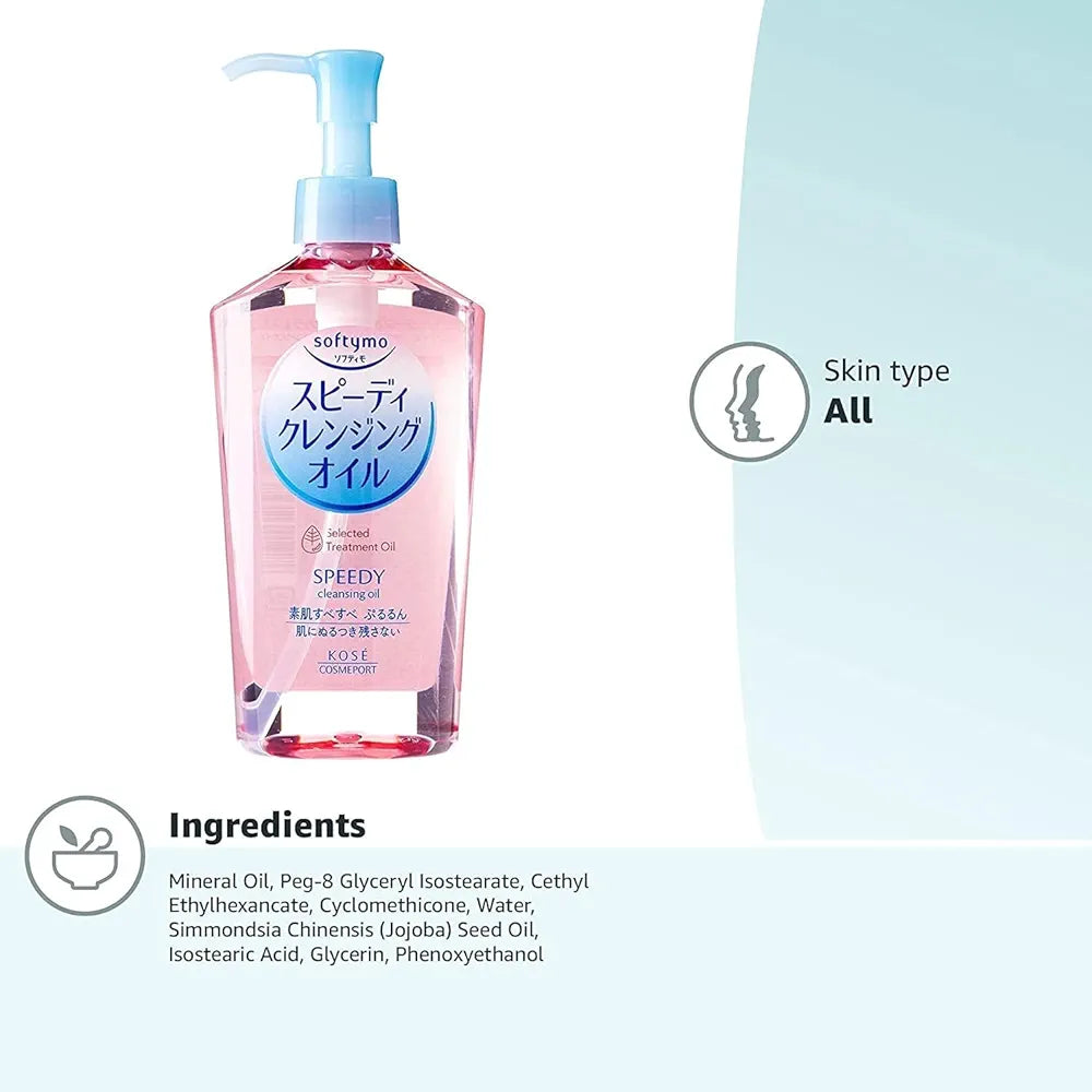 Kose - Softymo - Speedy Cleansing Oil - 240ML