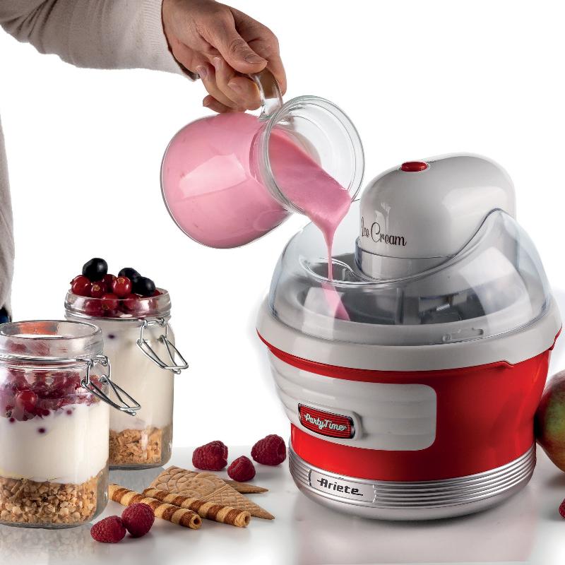 Ice Cream Maker Red Party Time - Europlug