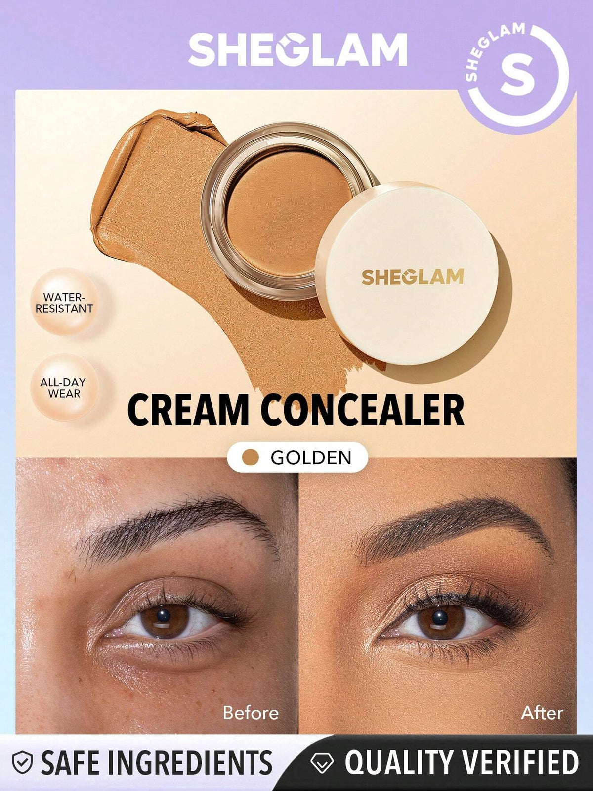 SHEGLAM Rapid Retouch Cream Concealer