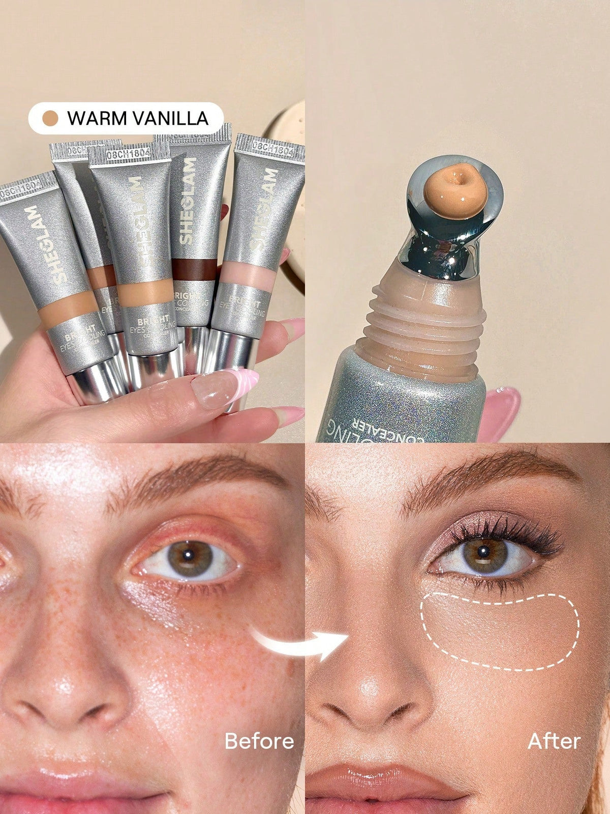 SHEGLAM Bright Eyes Cooling Concealer