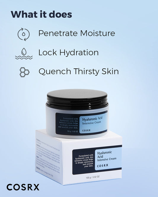 Cosrx Hyaluronic Acid Intensive Cream 100g expiry 11 - 2028