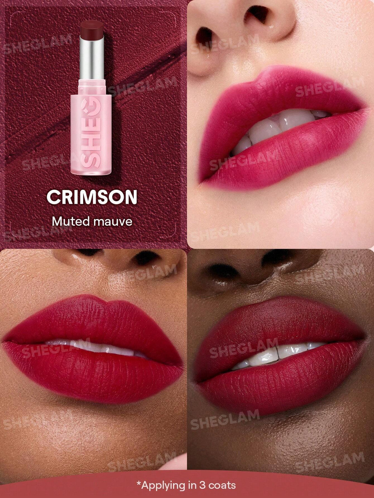 SHEGLAM Lip Veil Cushion Lightweight Lipstick