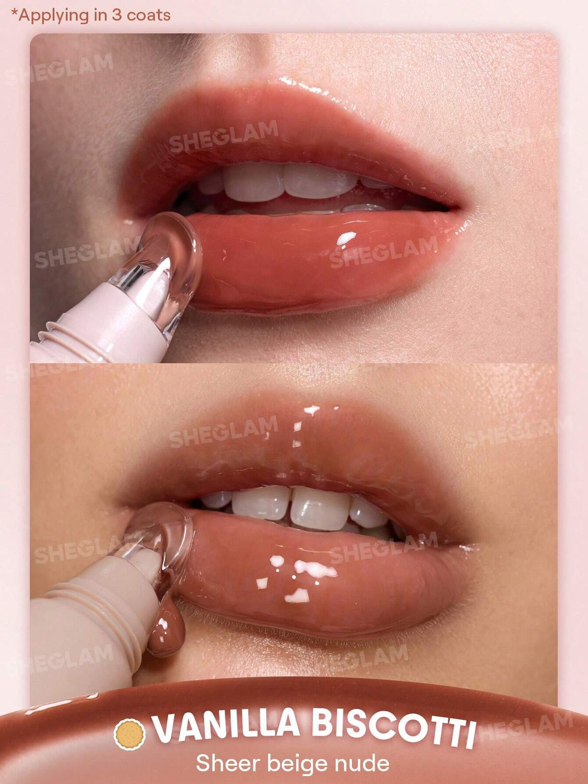 SHEGLAM Crystal Glaze Moisturizing Lip Care