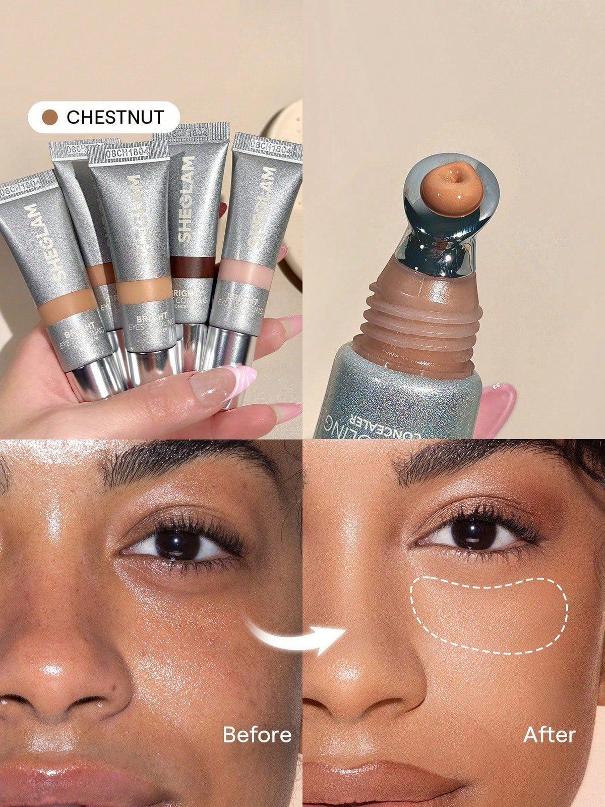 SHEGLAM Bright Eyes Cooling Concealer