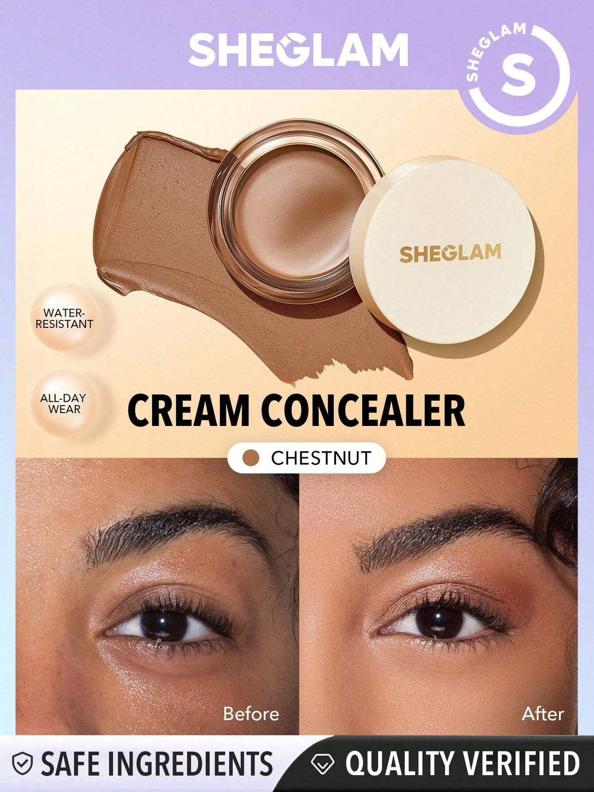 SHEGLAM Rapid Retouch Cream Concealer