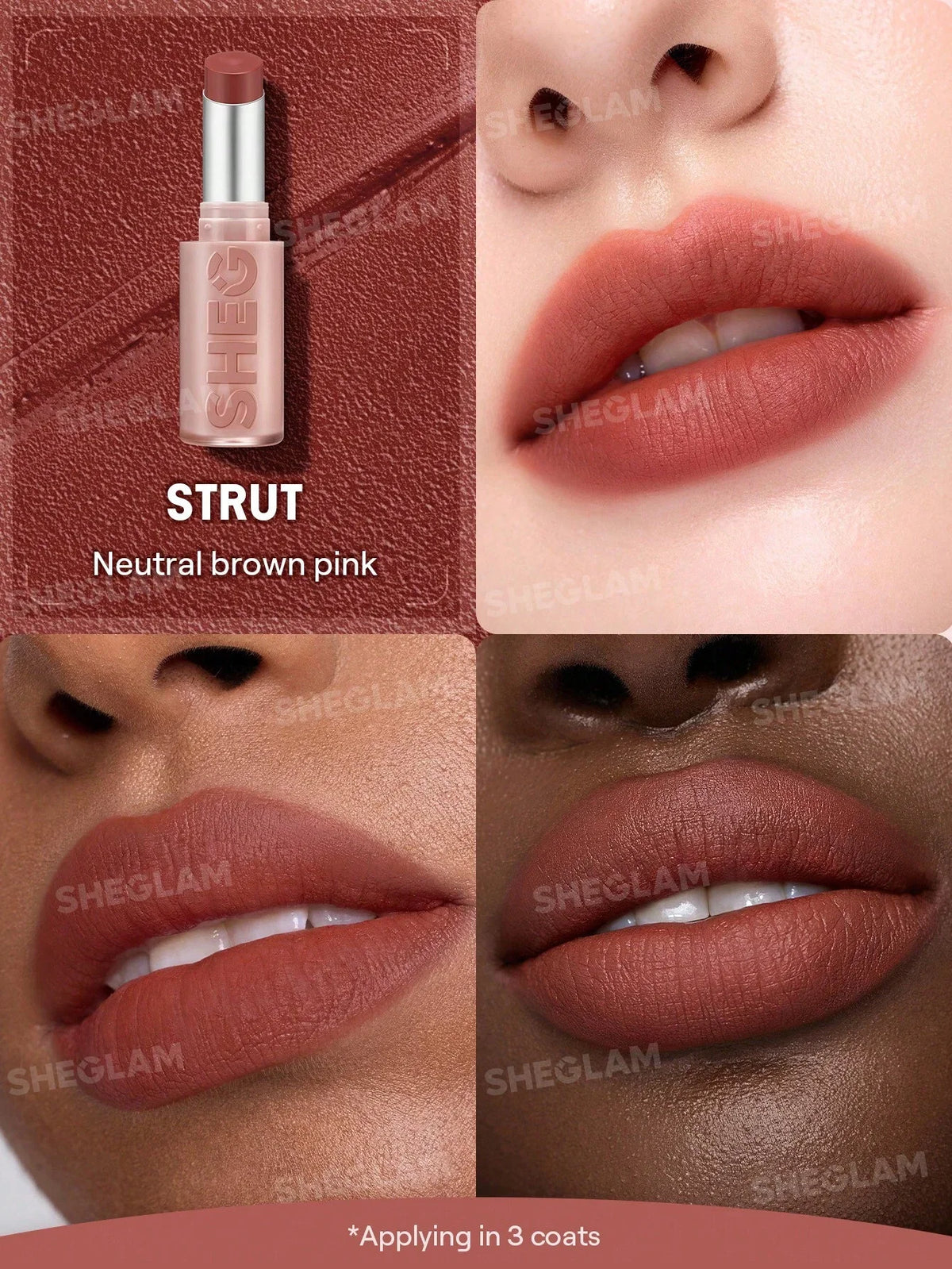 SHEGLAM Lip Veil Cushion Lightweight Lipstick